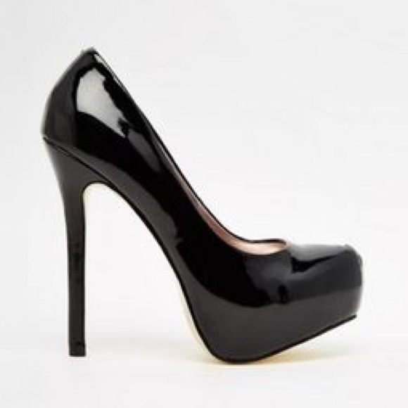 Steve Madden Nala Black Platform Pumps - Picture 6 of 6